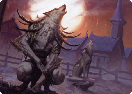 Lord of the Ulvenwald Art Card [Innistrad: Midnight Hunt Art Series] | Tabernacle Games