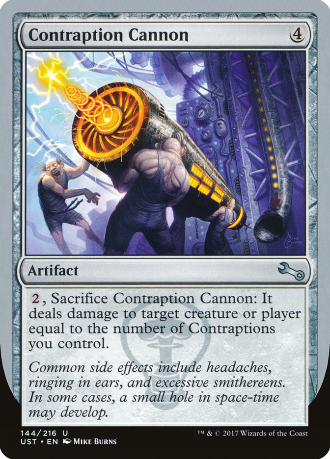 Contraption Cannon [Unstable] | Tabernacle Games