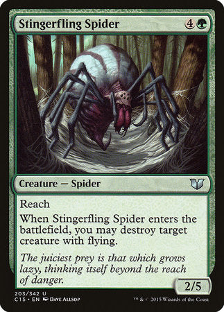 Stingerfling Spider [Commander 2015] | Tabernacle Games