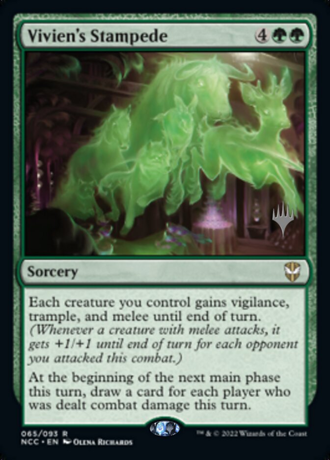Vivien's Stampede (Promo Pack) [Streets of New Capenna Commander Promos] | Tabernacle Games