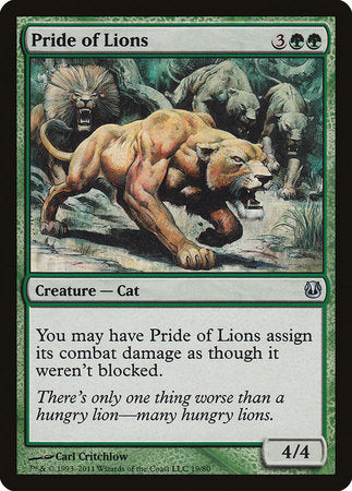 Pride of Lions [Duel Decks: Ajani vs. Nicol Bolas] | Tabernacle Games