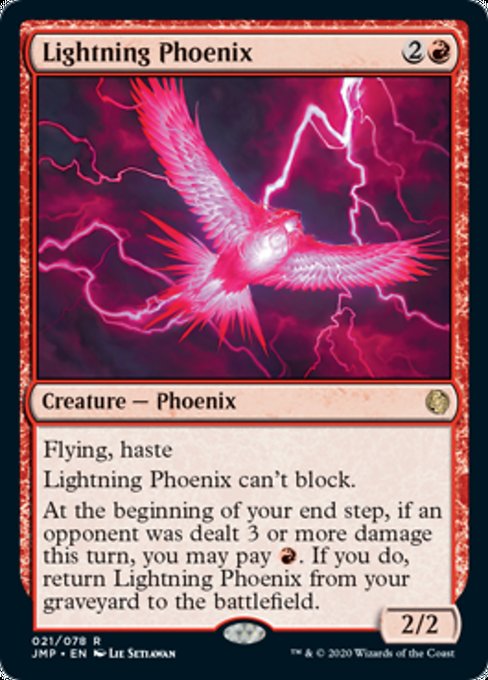 Lightning Phoenix [Jumpstart] | Tabernacle Games