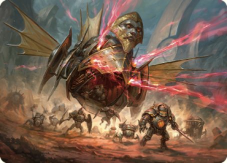 Liberator, Urza's Battlethopter Art Card [The Brothers' War Art Series] | Tabernacle Games