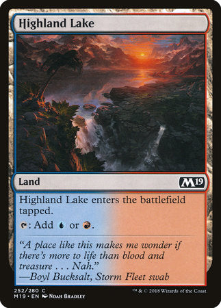 Highland Lake [Core Set 2019] | Tabernacle Games