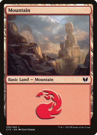 Mountain (335) [Commander 2015] | Tabernacle Games