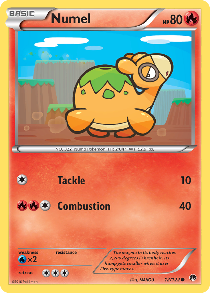 Numel (12/122) [XY: BREAKpoint] | Tabernacle Games