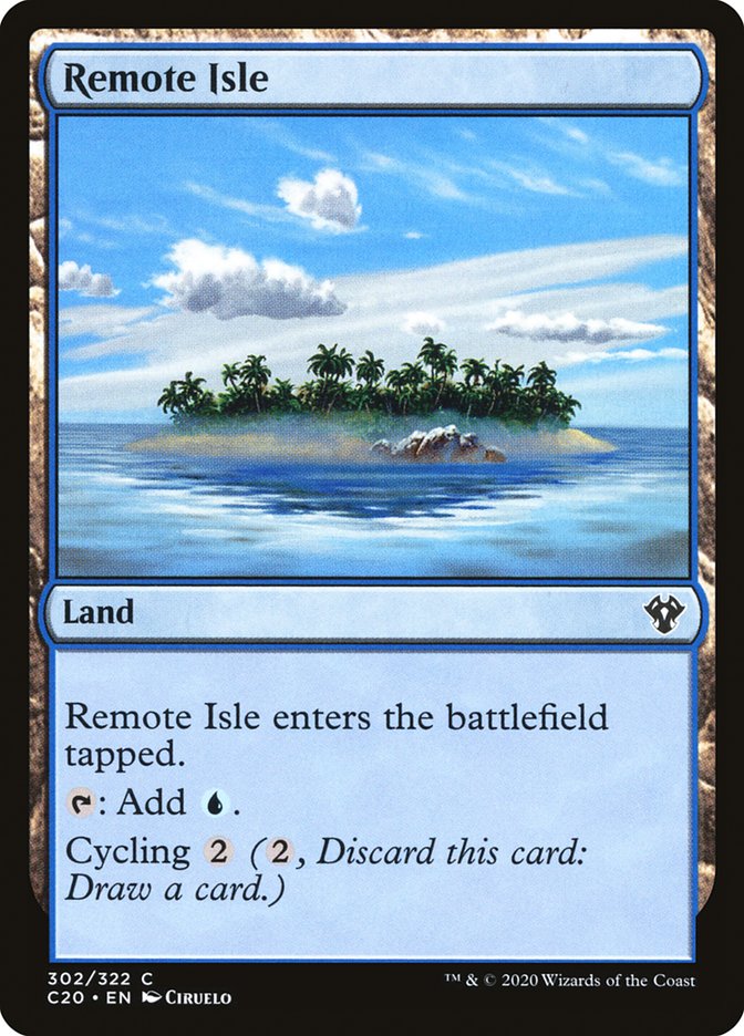 Remote Isle [Commander 2020] | Tabernacle Games