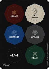 Punch Card Token (001 // 002) [Ikoria: Lair of Behemoths Tokens] | Tabernacle Games