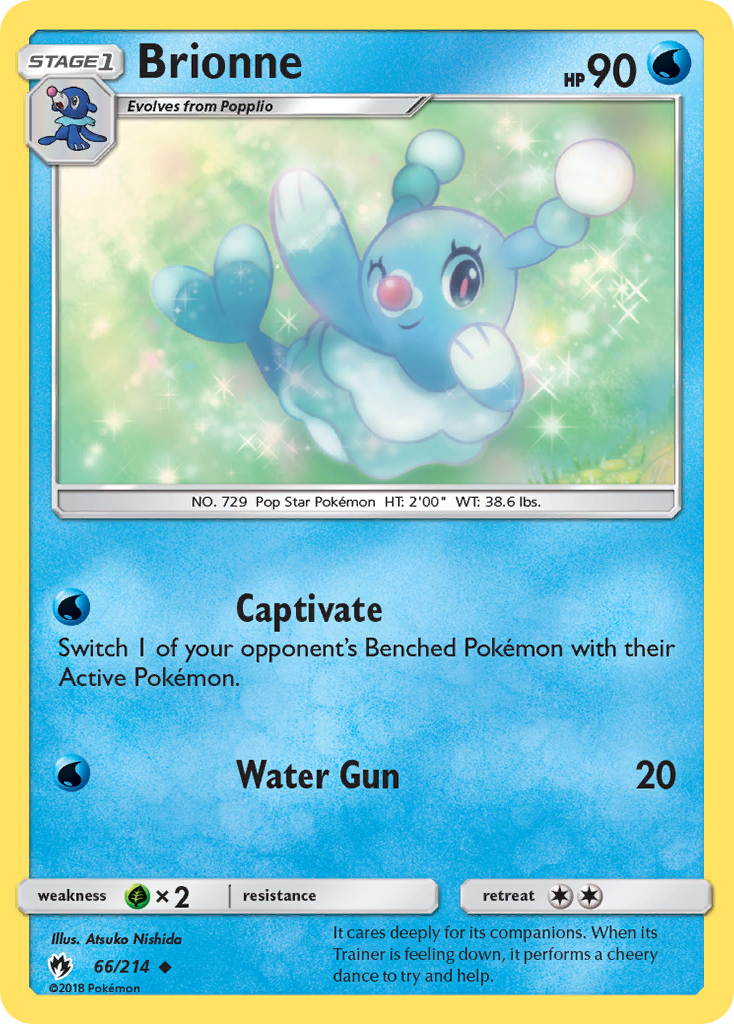 Brionne (66/214) [Sun & Moon: Lost Thunder] | Tabernacle Games