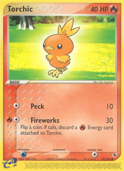 Torchic (73/109) [EX: Ruby & Sapphire] | Tabernacle Games