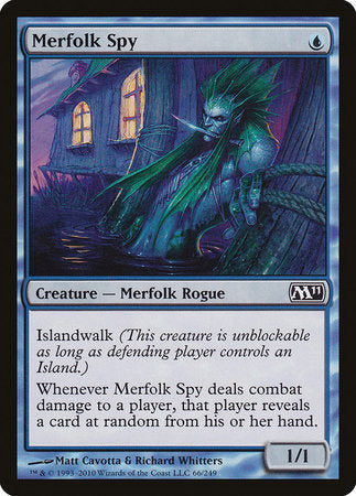 Merfolk Spy [Magic 2011] | Tabernacle Games