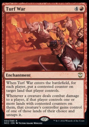 Turf War (Promo Pack) [Streets of New Capenna Commander Promos] | Tabernacle Games