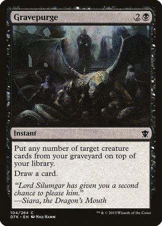 Gravepurge [Dragons of Tarkir] | Tabernacle Games