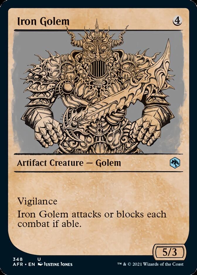Iron Golem (Showcase) [Dungeons & Dragons: Adventures in the Forgotten Realms] | Tabernacle Games