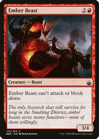 Ember Beast [Battlebond] | Tabernacle Games