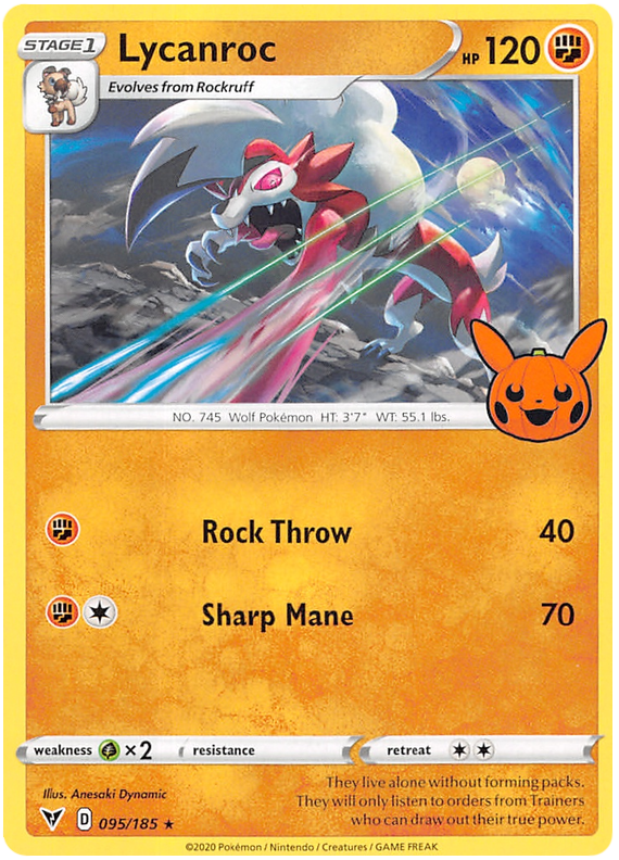 Lycanroc (095/185) [Trick or Trade 2023] | Tabernacle Games