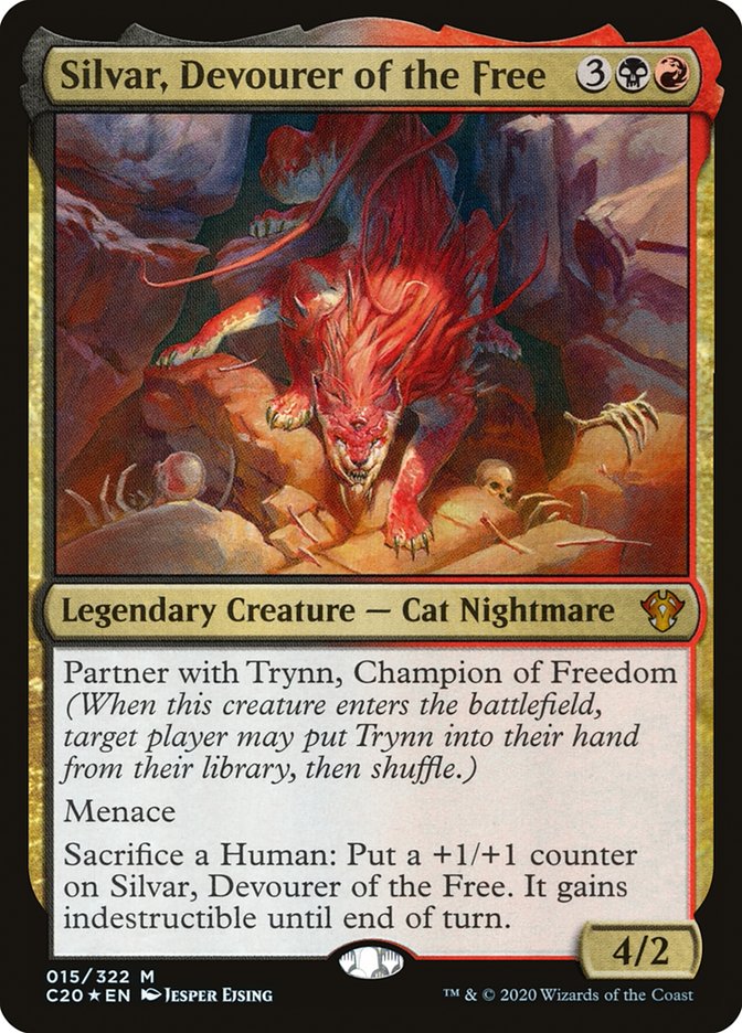 Silvar, Devourer of the Free [Commander 2020] | Tabernacle Games