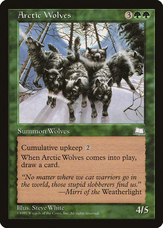 Arctic Wolves [Weatherlight] | Tabernacle Games