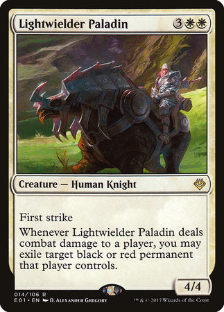 Lightwielder Paladin [Archenemy: Nicol Bolas] | Tabernacle Games