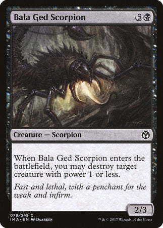 Bala Ged Scorpion [Iconic Masters] | Tabernacle Games