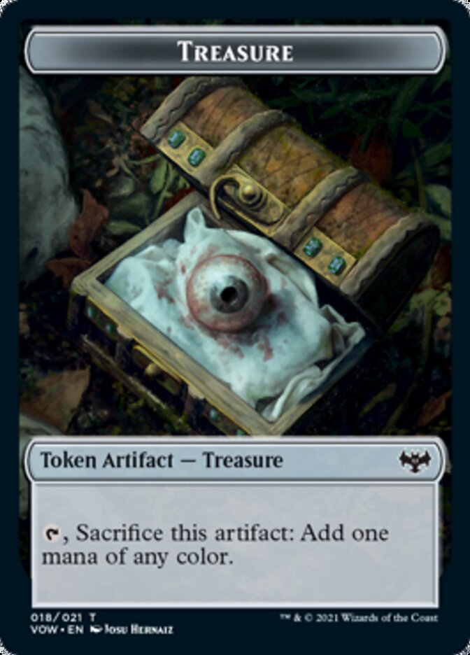 Treasure Token [Innistrad: Crimson Vow Tokens] | Tabernacle Games