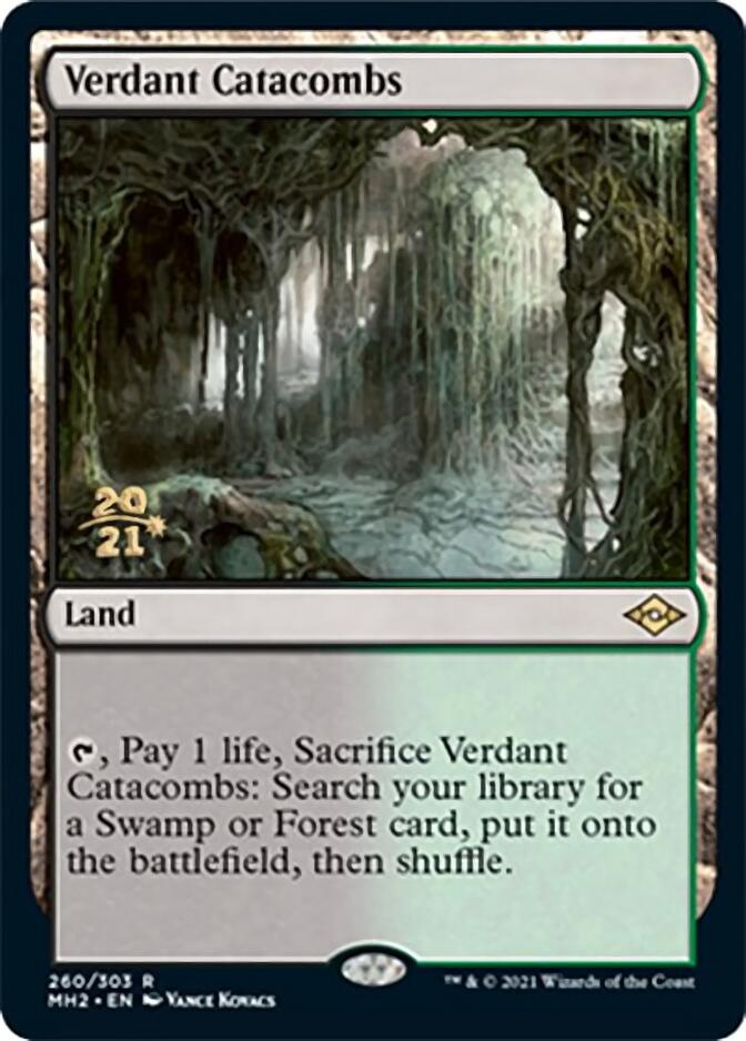 Verdant Catacombs [Modern Horizons 2 Prerelease Promos] | Tabernacle Games