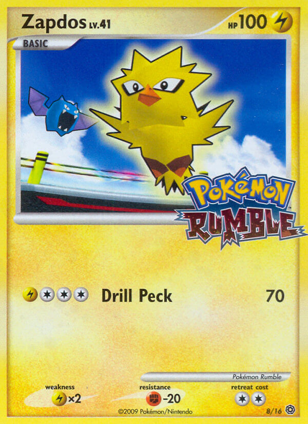 Zapdos (8/16) [Pokémon Rumble] | Tabernacle Games