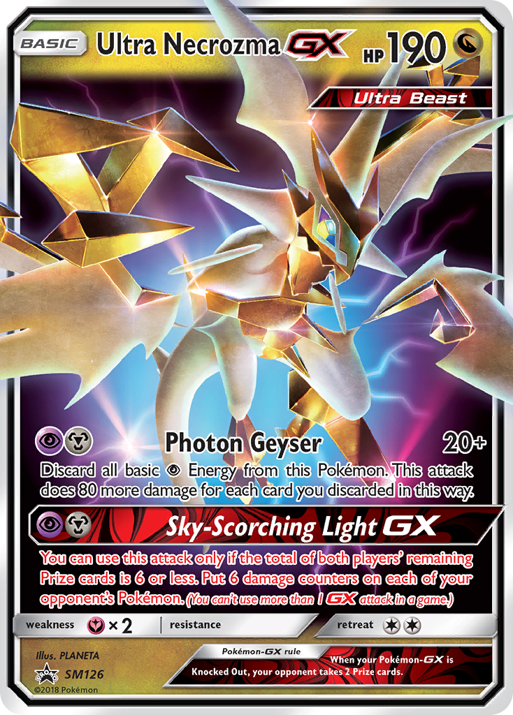 Ultra Necrozma GX (SM126) [Sun & Moon: Black Star Promos] | Tabernacle Games