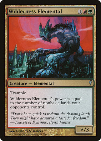 Wilderness Elemental [Coldsnap] | Tabernacle Games