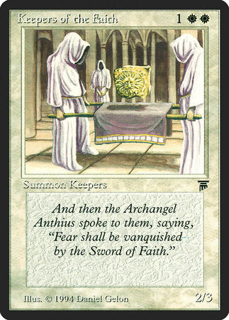 Keepers of the Faith [Legends] | Tabernacle Games