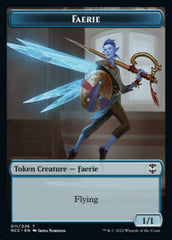 Faerie // Rogue Double-sided Token [Streets of New Capenna Commander Tokens] | Tabernacle Games
