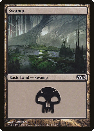Swamp (240) [Magic 2012] | Tabernacle Games