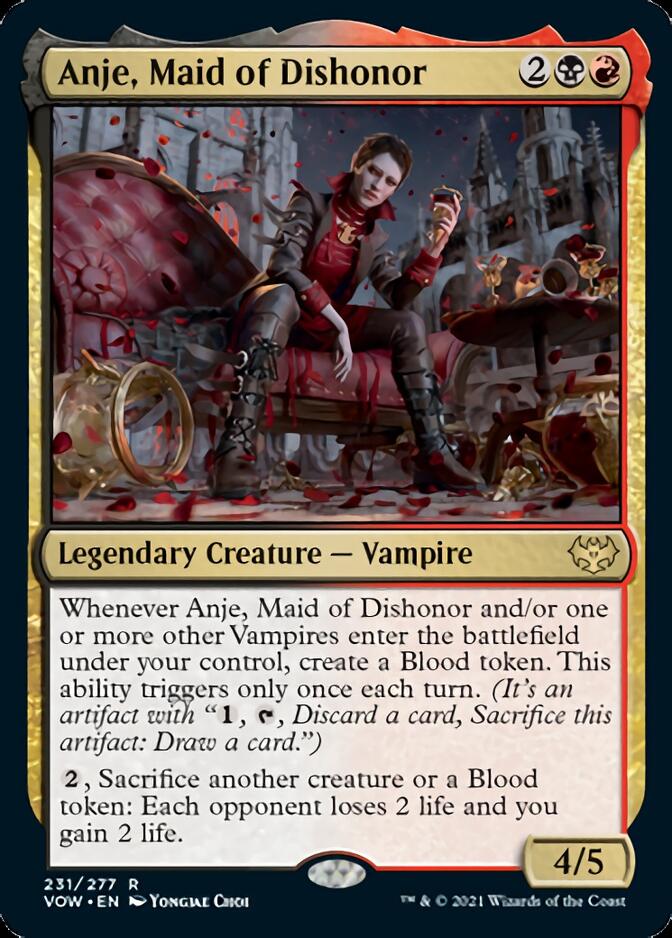 Anje, Maid of Dishonor [Innistrad: Crimson Vow] | Tabernacle Games