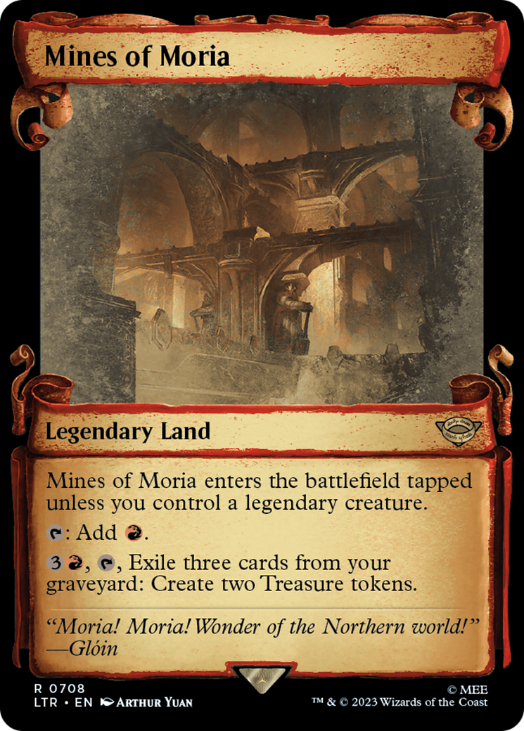 Mines of Moria [The Lord of the Rings: Tales of Middle-Earth Showcase Scrolls] | Tabernacle Games