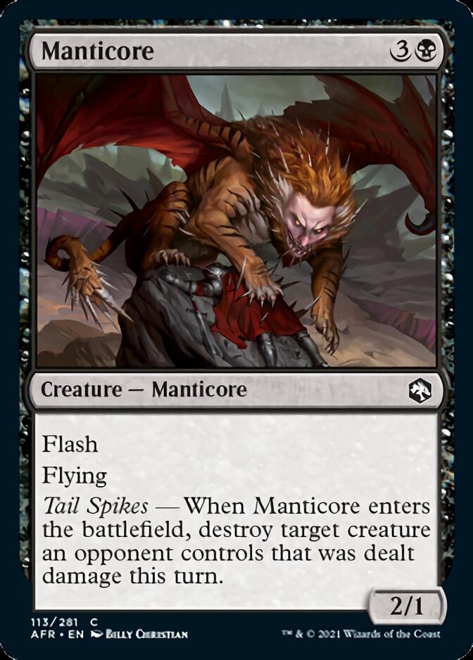 Manticore [Dungeons & Dragons: Adventures in the Forgotten Realms] | Tabernacle Games