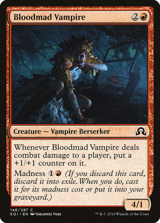 Bloodmad Vampire [Shadows over Innistrad] | Tabernacle Games