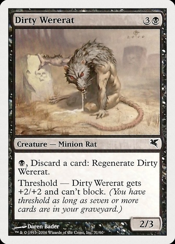 Dirty Wererat [Hachette UK] | Tabernacle Games