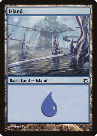 Island (235) [Scars of Mirrodin] | Tabernacle Games