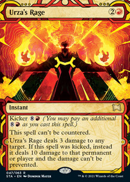 Urza's Rage (Etched Foil) [Strixhaven Mystical Archive] | Tabernacle Games