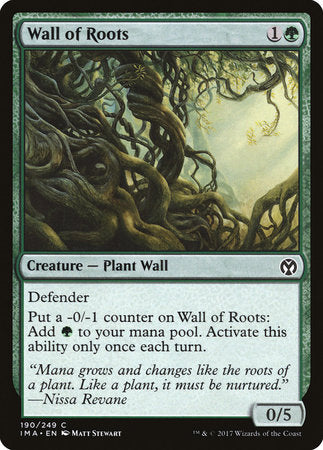 Wall of Roots [Iconic Masters] | Tabernacle Games