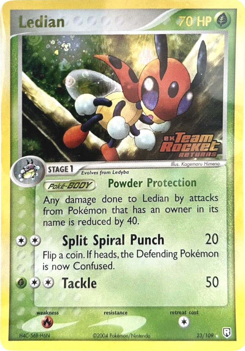 Ledian (23/109) (Stamped) [EX: Team Rocket Returns] | Tabernacle Games