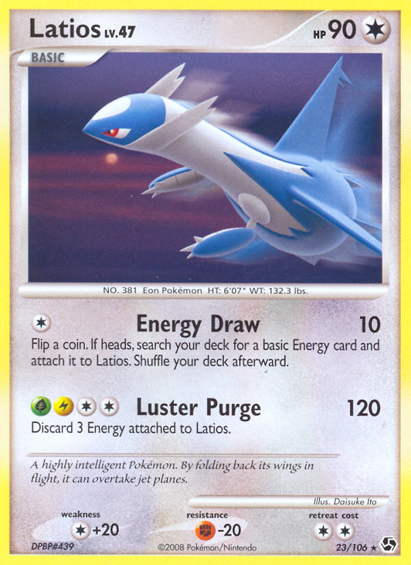 Latios (23/106) [Diamond & Pearl: Great Encounters] | Tabernacle Games