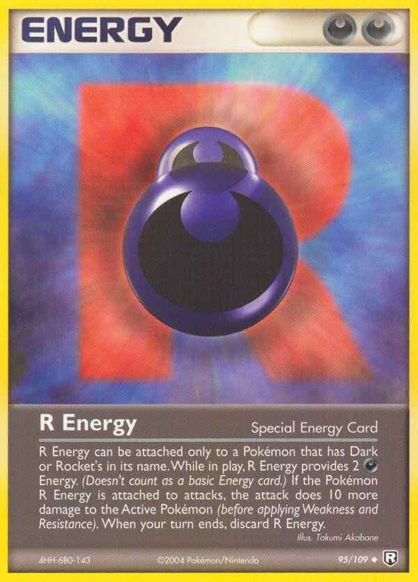 R Energy (95/109) [EX: Team Rocket Returns] | Tabernacle Games