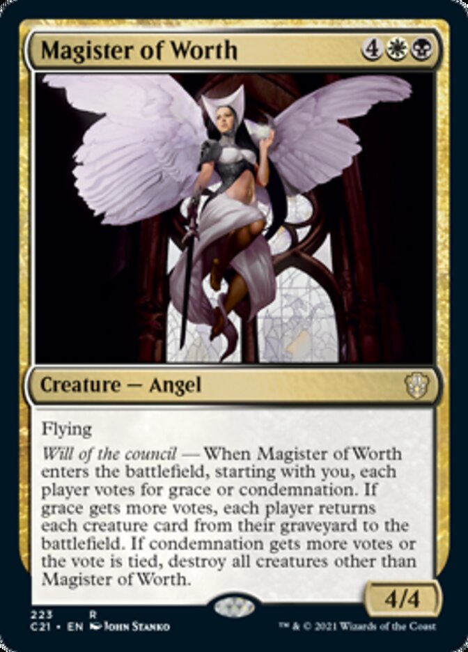 Magister of Worth [Commander 2021] | Tabernacle Games
