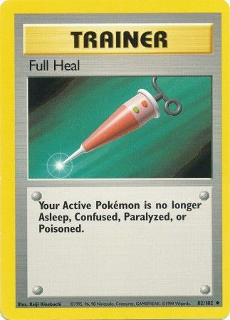 Full Heal (82/102) [Base Set Unlimited] | Tabernacle Games