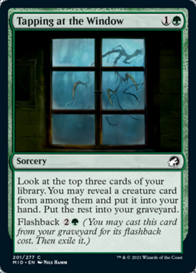 Tapping at the Window [Innistrad: Midnight Hunt] | Tabernacle Games