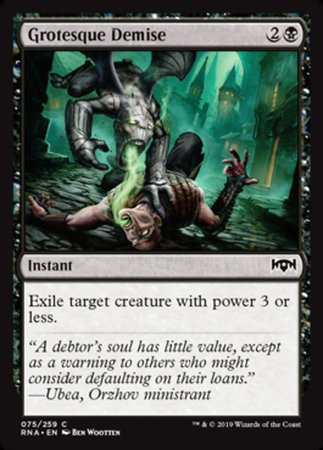 Grotesque Demise [Ravnica Allegiance] | Tabernacle Games