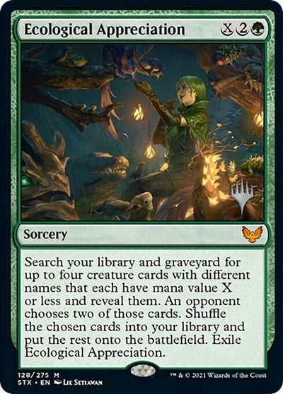Ecological Appreciation (Promo Pack) [Strixhaven: School of Mages Promos] | Tabernacle Games