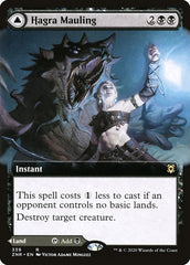 Hagra Mauling // Hagra Broodpit (Extended Art) [Zendikar Rising] | Tabernacle Games