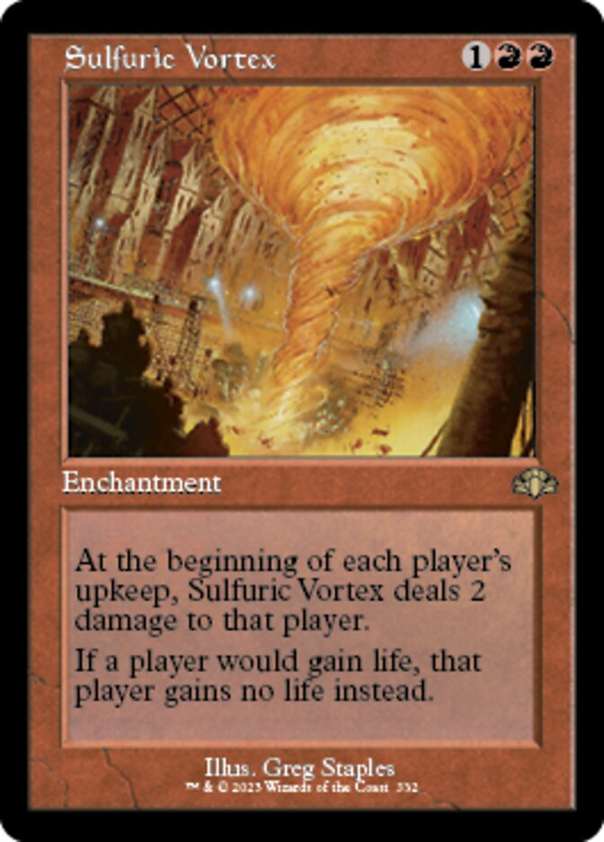 Sulfuric Vortex (Retro) [Dominaria Remastered] | Tabernacle Games
